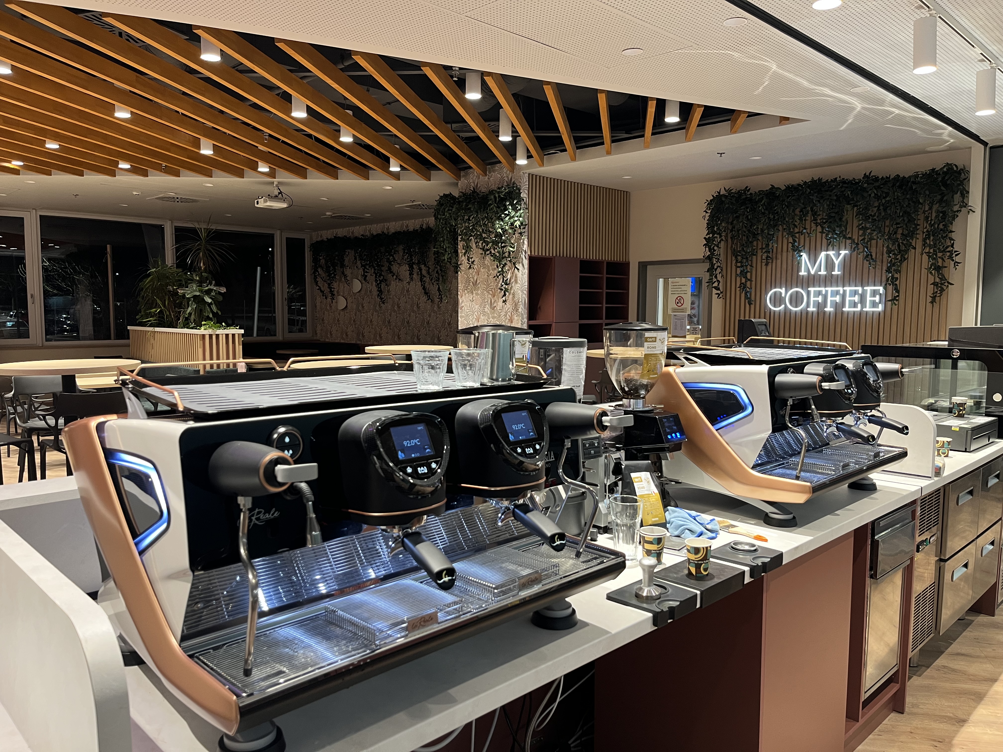 Coffee shop interior
